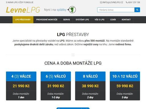 profesionální montáže lpg od 21 990,- s možností splátek. máme za sebou přes 500 montáží včetně vozů luxusních značek, či extrémně výkonných (turbo) motorů.