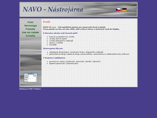 nástrojárna navo - váš spolehlivý partner pro opracování kovů a plastů