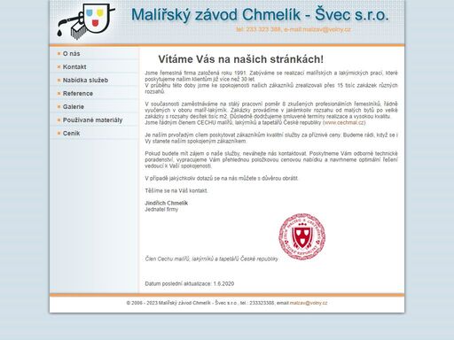 vítáme vás na našich stránkách!