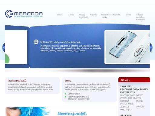 nabízíme bílou techniku, sporáky, ohřívače vody, vestavné i drobné spotřebiče, kancelářskou techniku, klimatizace.