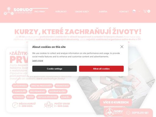 nabízíme firemní kurzy, které zachraňují životy! šetrná sebeobrana, první pomoc i řešení situace s aktivním střelcem. profesionální školení pro firmy od sorudo – připravte své zaměstnance na krizové situace. 