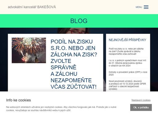advokátní kancelář bakešová