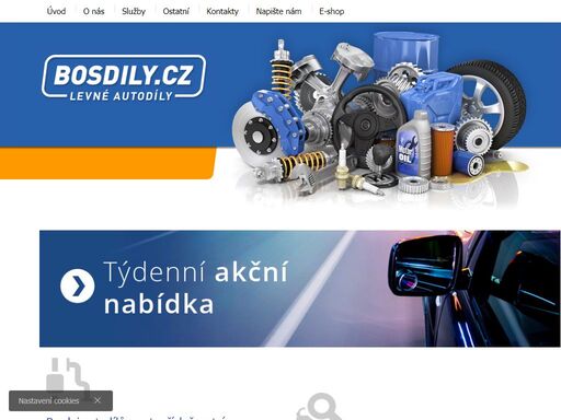 bos cz s.r.o. trutnov, velkoobchodní a maloobchodní prodej autodílů všech značek včetně autopříslušenství. prodej levných autodílů v trutnově a vrchlabí. dále provádíme servis klimatizace, těsnost tlumičů pérování, test tlumičů tűv, výrobu brzdových trubek, testování brzd, laserovou geometrii, zajištění stk + emise.