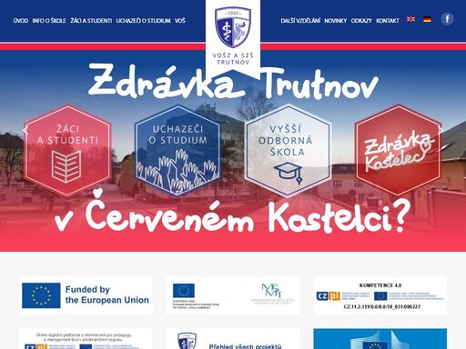 vyšší odborná škola zdravotnická, střední zdravotnická škola a obchodní akademie, trutnov
