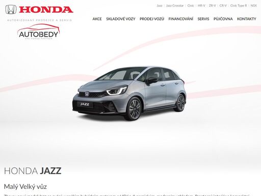 autorizovaný prodejce a servis vozů honda. jste-li z ostravy, opavy, frýdku-místku, nového jičína, karviné nebo odkudkoliv, podívejte se na naší výhodnou nabídku vozů honda a pořiďte si svůj nový automobil.