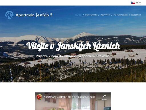 nové ski-in apartmány jsou vybavené v moderním horském stylu. apartmány jsou 150m od lanovky na černou horu.