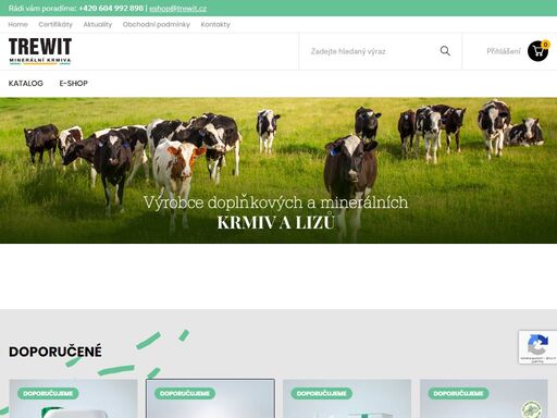 trewit - výrobce doplňkových minerálních krmiv a lizů