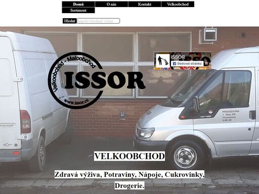 firma issor je především zaměřená na velkoobchod s potravinami, cukrovinkami, kávou, nápoji a drogerií. dodáváme zboží do menších i větších prodejen ve východních čechách, ale máme zákazníky i v západních čechách.