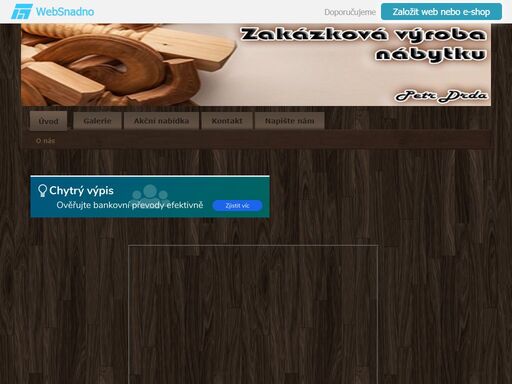 zakázková výroba nábytku