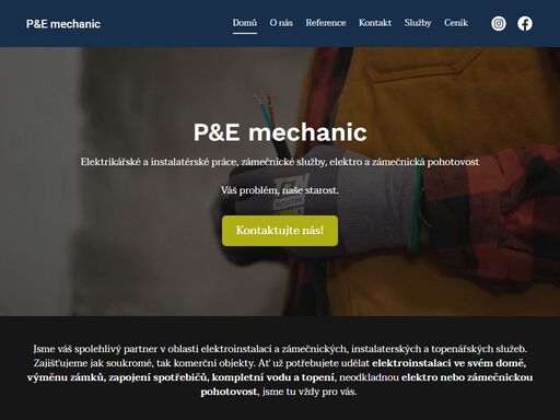 profesionální elektroinstalace a zámečnické služby. elektro pohotovost 24/7 i ve statní svátky. nejlepší řešení pro vaši domácnost.