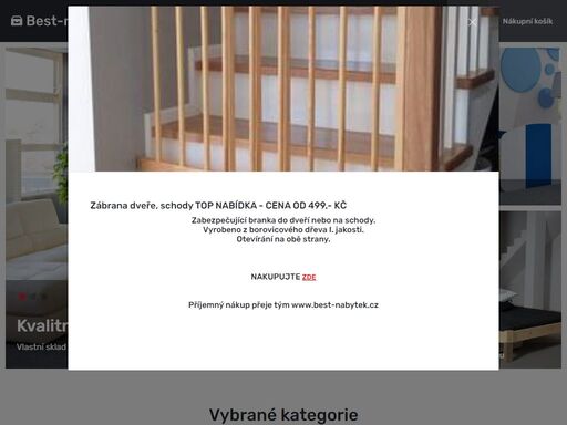 nábytek z masivu, postele včetně příslušenství, dětské zboží a mnoho dalšího vždy za velice příznivé ceny.