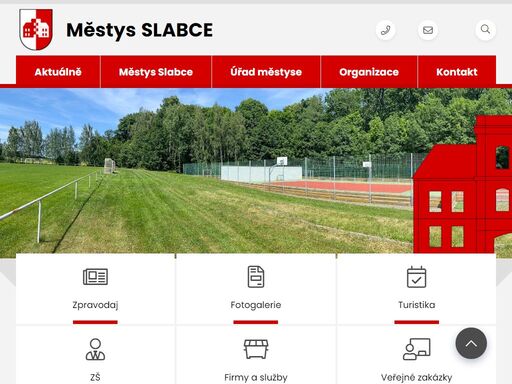 oficiální stránky obce slabce