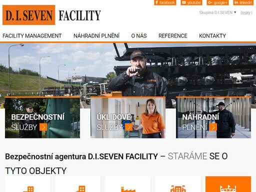 bezpečnostní agentura d.i.seven facility. bezpečnost, úklid a náhradní plnění.