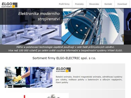 digitální odměřování a polohování v různých odvětvích strojírenství.