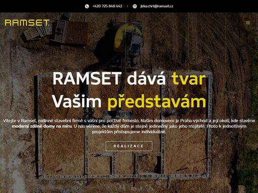 stavební firma ramset rozvíjí služby v oblasti stavebnictví, tzb a energetických zařízení a to formou především generálních dodávek.