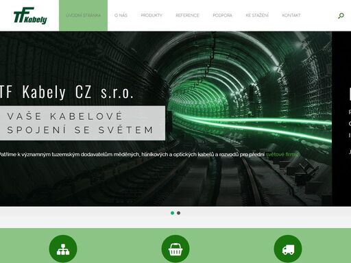 dodavatel měděných, hliníkových a optických kabelů oficiální a výhradní distributor tele-fonika kable s.a. na českém a slovenském trhu.