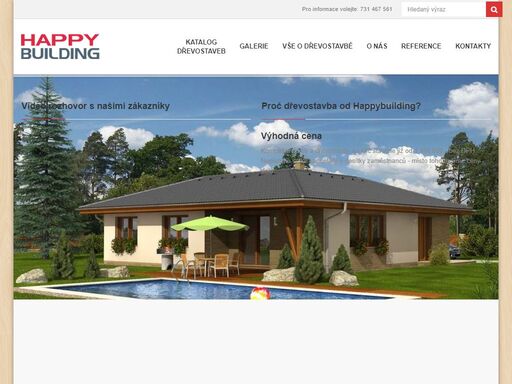 levné dřevostavby na klíč od happybuilding. stavíme bungalovy na klíč, rodinné domy na klíč. dřevěné domy, nízkoenergické i mobilní domy k trvalému bydlení.