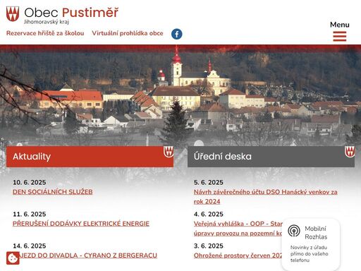 obec pustiměř se nachází v okrese vyškov, kraj jihomoravský. leží na úpatí drahanské vrchoviny cca. 6 km severovýchodně od vyškova. obcí protéká pustiměřský potok. do roku 1926 patřila k pustiměři zelená hora. v roce 1942 se s obcí sloučily bývalé ně