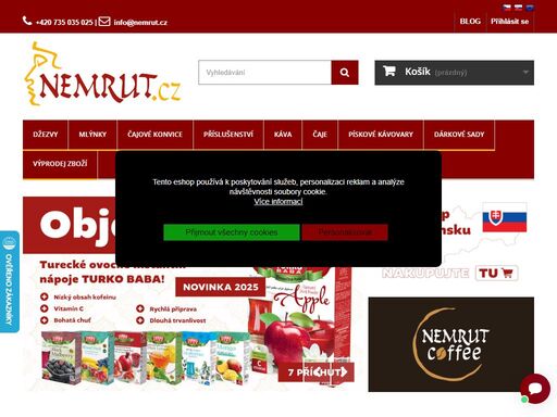 již od roku 2012 se specializujeme na přímý dovoz produktů a příslušenství k přípravě a podávání pravé turecké kávy a čaje.
