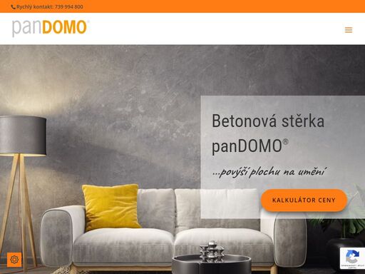pandomo je interiérová betonová stěrka, která je zajímavým, designově nadčasovým řešením pro stěny, schody a podlahy.