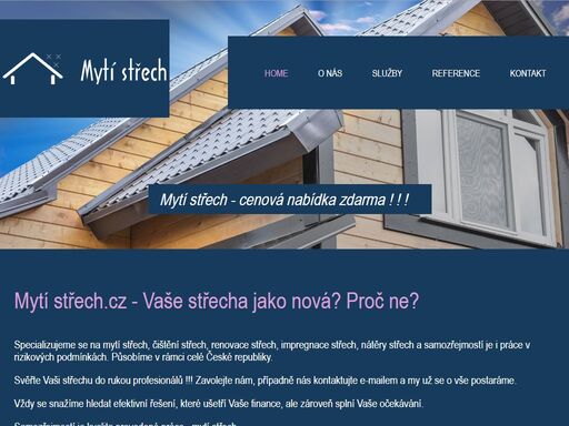 již od roku 2000 se specializujeme na mytí střech v ostravě a okolních městech frýdku-místku, havířově, karviné, bohumíně, orlové nebo opavě.