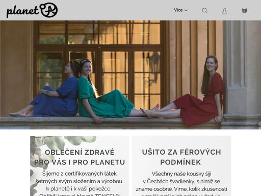 udržitelná a etická móda vyrobená v česku. šijeme z ekologicky šetrného tencelu (lyocellu), který je prodyšný, hypoalergenní a dobře absorbuje vlhkost. jednoduché, nadčasové střihy se stanou kvalitním základem vašeho minimalistického šatníku.