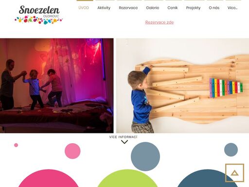 zábava a odpočinek pro celou rodinu v multismyslovém prostředí centra snoezelen olomouc. pro děti najdete zábavu, která má smysl. dospělí a senioři zjistí, že i odpočinek může být zážitkem.