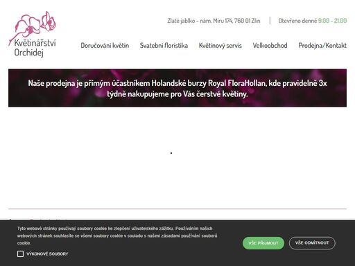 naše prodejna je přímým účastníkem holandské burzy royal florahollan, kde pravidelně 3x týdně nakupujeme pro vás čerstvé květiny.