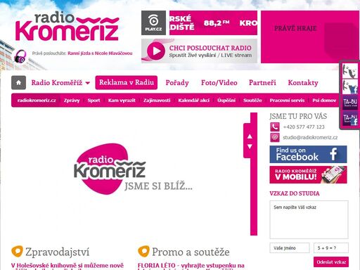 rádio kroměříž