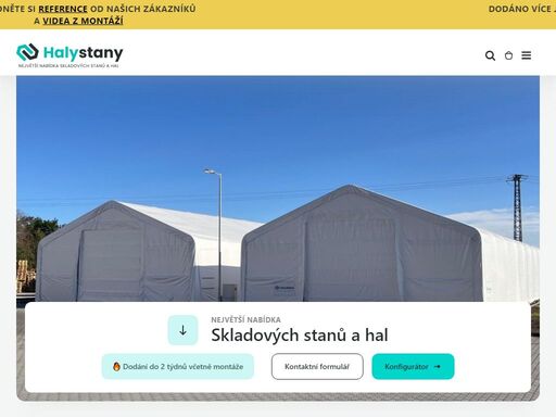 prodej skladových stanů a hal za příznivé ceny. největší nabídka skladovacích stanů a hal, party stanů, garážových stanů a kontejnerových stanů, které dodáváme od prověře ...