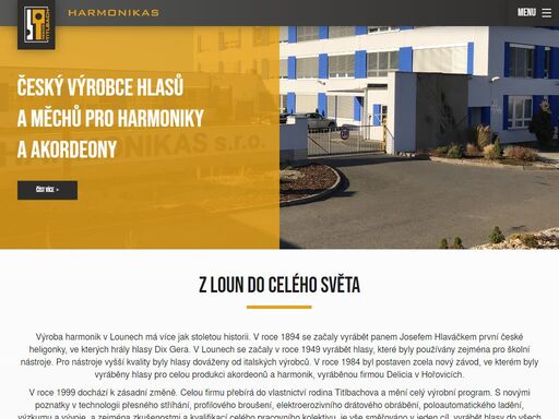 harmonikas - český výrobce hlasů a měchů pro harmoniky a akordeony