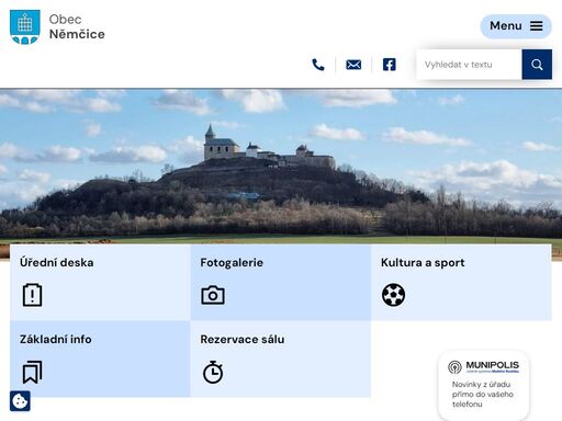 obec němčice se nachází v okrese pardubice, kraj pardubický, na pravém břehu řeky labe zhruba 6 km ssv. od pardubic