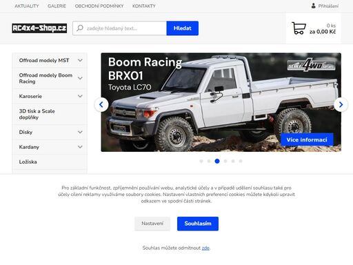eshop zaměřený na expedice, trial a offroad.