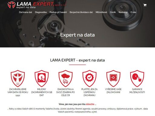 27 let vám úspěšně zachraňujeme data nejen v oblasti brno, boskovice, olomouc, ostrava, jižní morava atd. ale po celé čr. svoz a diagnostika zdarma.