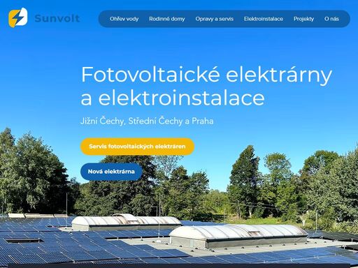fotovoltaické elektrárny na klíč – sunvolt s.r.o. zajistí montáž, dotace i připojení. hybridní a ostrovní systémy pro domy, firmy, karavany i lodě. servis a rozšíření stávajících instalací.