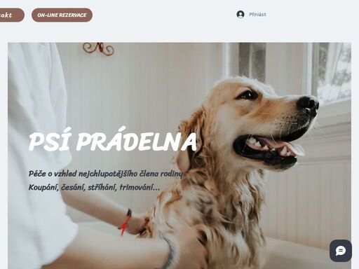 psí prádelna, psí salon v dobrovici, psí kadeřnictví