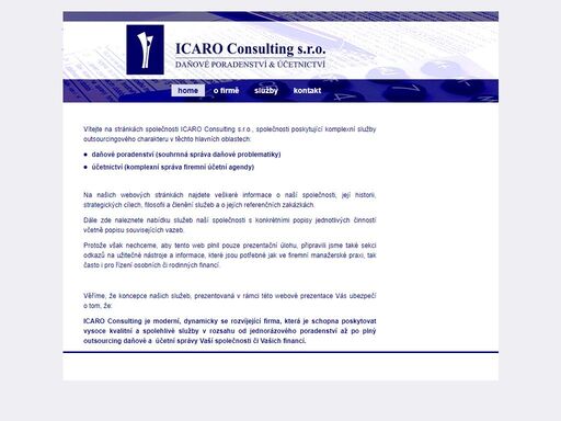 icaro consulting s.r.o. - daňové poradenství a účetnictví