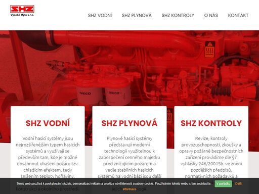 společnost shz vysoké mýto s.r.o. vznikla za účelem poskytování odborných a technických služeb v oblasti požární ochrany.
