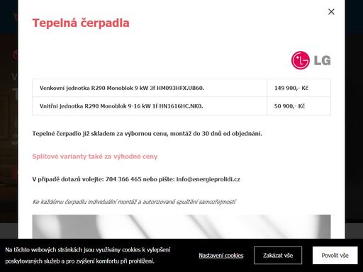 čerpadlo je určeno pro vytápění a ohřev teplé vody v nových i starších rodinných domech, ale i v komerčních objektech. zdrojem tepla je venkovní vzduch.