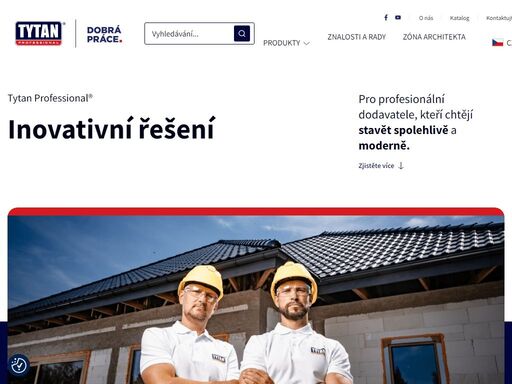 stavět s důvěrou s tytan professional! prohlédněte si širokou škálu produktů pro stavební a dokončovací práce: pěnová lepidla, tmely, montážní lepidla, hydroizolační hmoty, systémy etics a další!