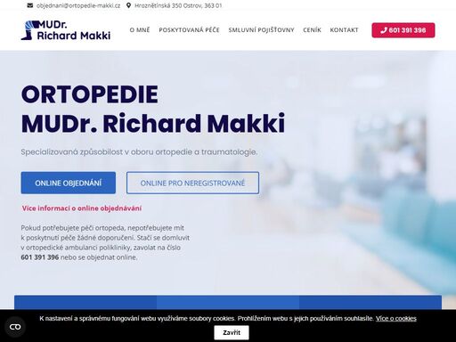 pokud potřebujete péči ortopeda, nepotřebujete mít k poskytnutí péče žádné doporučení. stačí se domluvit v ortopedické ambulanci polikliniky nebo zavolat na číslo 353 613 745.