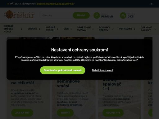 když oříšky, tak od oříškáře. zamilujte si naše exkluzivní ořechy, sušené ovoce, ořechová másla a další vyladěné produkty pod vlastní značkou fakt dobré.
