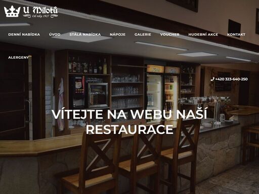 rodinná restaurace s převážně českou kuchyní. polední menu, nabídka minutek.
nabízíme pořádání firemních či rodinných akcí, oslav, svatebních hostin. zajišťujeme stravování pro firmy i seniory za zvýhodněné ceny. pořádáme u nás hudební zábavy (country, 80. a 90. léta). přijďte nás navštívit.  :-)