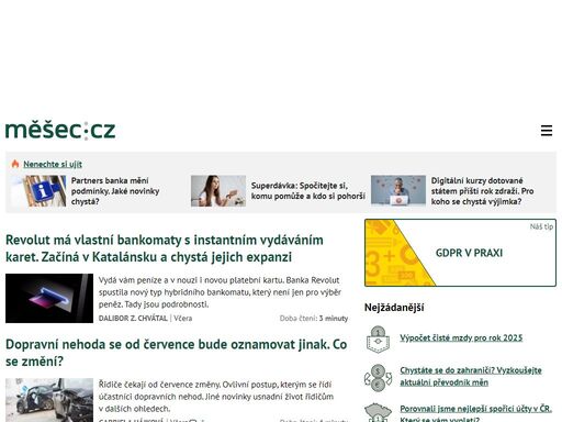 aktuální zpravodajství a praktické rady ze světa osobních financí. analýzy produktů, finanční kalkulačky i porovnání bank.