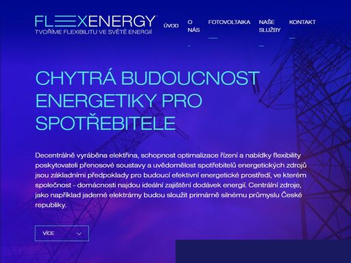 decentrálně vyráběna elektřina, schopnost optimalizace řízení a nabídky flexibility poskytovateli přenosové soustavy a uvědomělost spotřebitelů energetických zdrojů jsou základními předpoklady pro budoucí efektivní energetické prostředí, ve kterém společnost - domácnosti najdou ideální zajištění dodávek energií. centrální zdroje, jako například jaderné elektrárny budou sloužit primárně silnému průmyslu české republiky.