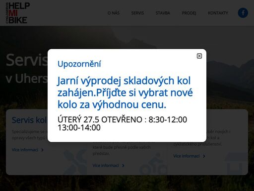 servis, prodej a stavba jízdních kol na míru v uherském hradišti s více než 20 lety zkušeností.