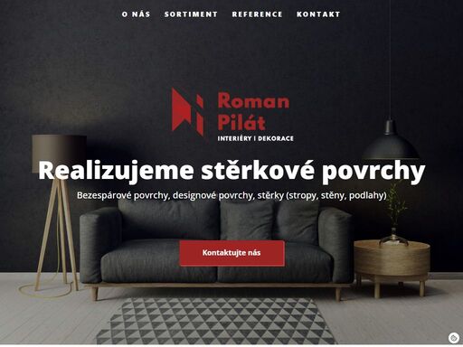 zabýváme se činností v oblasti renovací interiérů, zejména pak aplikací pohledových stěrek (funkčních – voděodolných, nebo jen dekoračních).