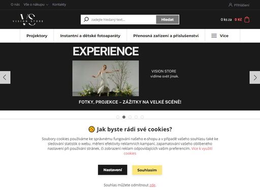 vision store – e-shop, kde vaše vize ožívá!