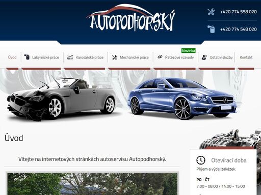 provádíme kompletní prohlídky vozidel, lakýrnické a mechanické práce, opravy a rovnání karosérií. díky naší dlouholeté praxi a specializovanému vybavení jsme schopni uspokojit i ty nejnáročnější zákazníky.