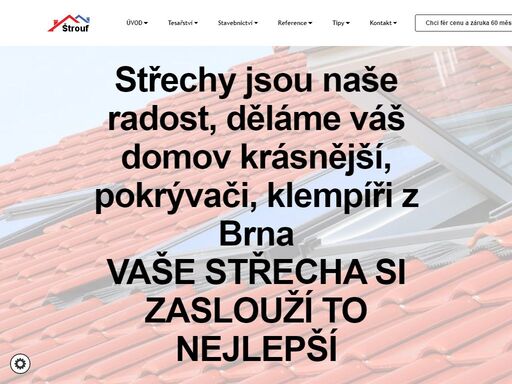 pokrývači, klempíři - opravy střech. hledáte kvalitního pokrývače, klempíře z brna? rekonstrukce, výstavba střech se zárukou 60 měsíců.